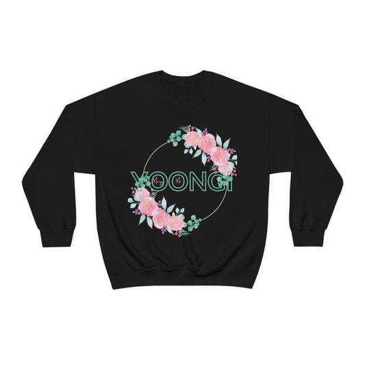 Yoongi Marry Me Flower Sweatshirt